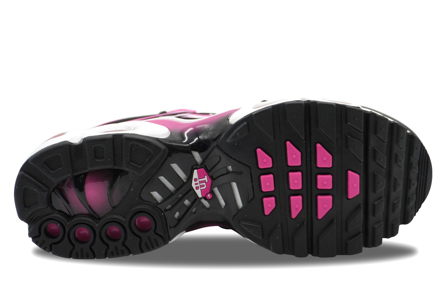 Nike Air Max TN Black White Laser Fuchsia 2